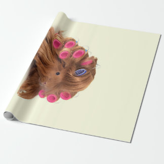 Guinea Pig | Funny Curly Guinea Pig Lover Gifts Wrapping Paper