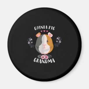 Guinea Pig Grandma Mors Day And Christmas Gift Magnet
