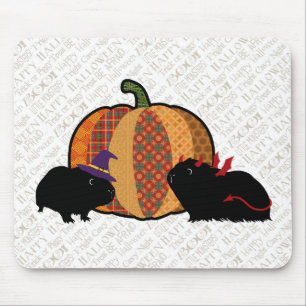 Guinea Pig Halloween Mouse Pad