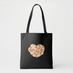 Guinea Pig Heart Love Cute Baby Guinea Pig Tote Bag