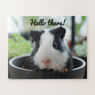 Guinea Pig Hello There Jigsaw Puzzle