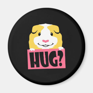 Guinea Pig Hug Cavy Funny Guinea Pig Cute Pet Magnet