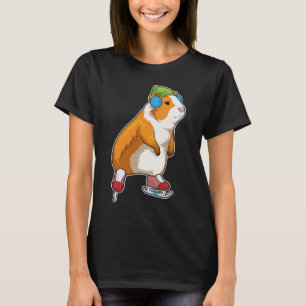 Guinea pig Ice skating Ice skates T-Shirt