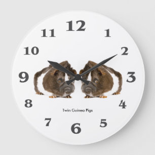 Guinea pig image for Round (Large) Wall Clock