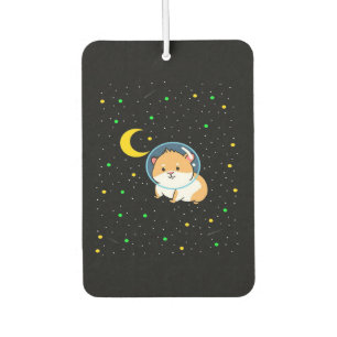 Guinea Pig In Space Cute Astronomy Guinea Pig Air Freshener