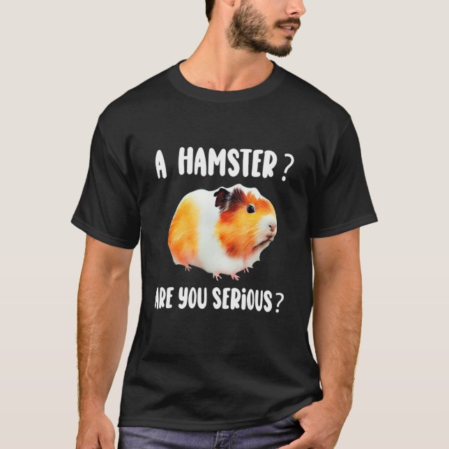 guinea pig is not a hamster for guinea pig best ca T-Shirt (Front)