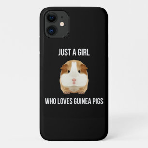 Guinea Pig Just A Girl Loves Wheek iPhone 11 Case
