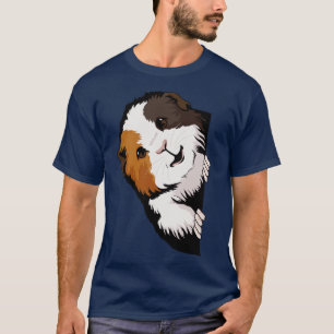 Guinea Pig Looking From The Side Cavy T-Shirt