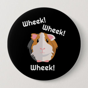 Guinea Pig Love 4 Inch Round Button