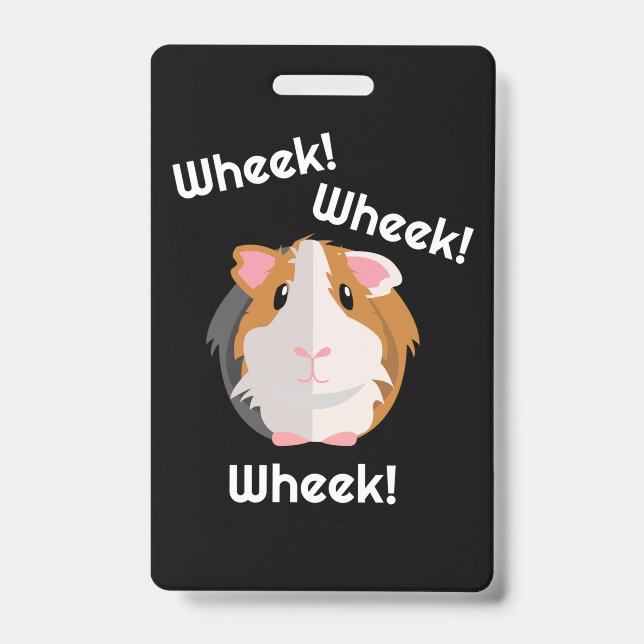 Guinea Pig Love Badge (Front)