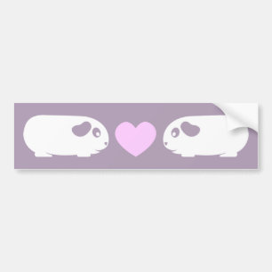 Guinea Pig Love Bumper Sticker