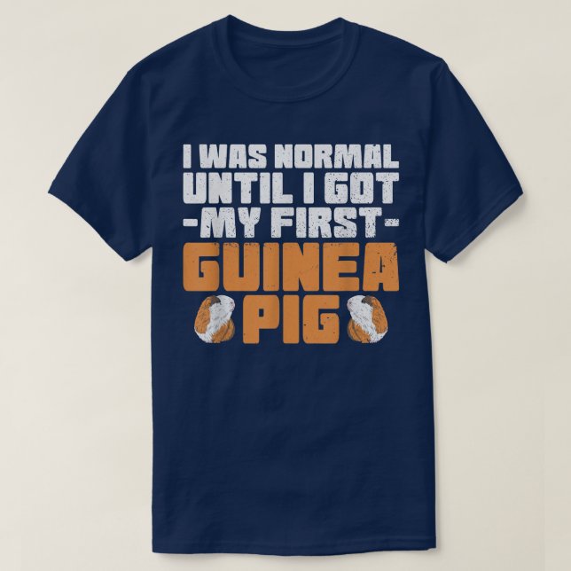 Guinea Pig Love Design for a Guinea Pig owner  T-Shirt (Design Front)