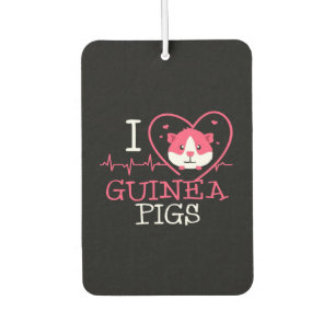 Guinea Pig Love Rodent Heartbeat Guinea Pig Air Freshener
