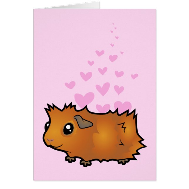 Guinea Pig Love (scruffy) (Front)