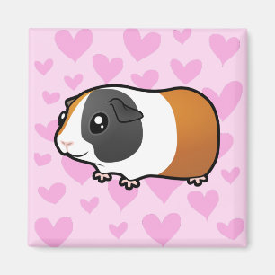 Guinea Pig Love (smooth hair) Magnet