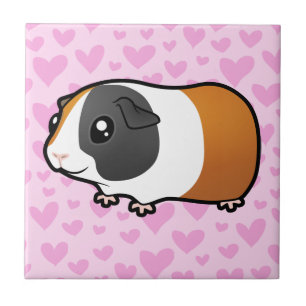Guinea Pig Love (smooth hair) Tile