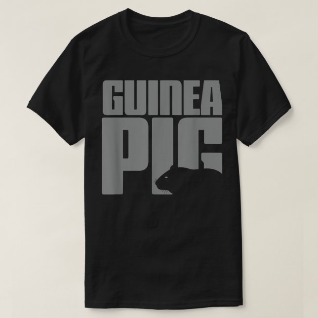 Guinea Pig Lover Apparel - Guinea Pig T-Shirt (Design Front)