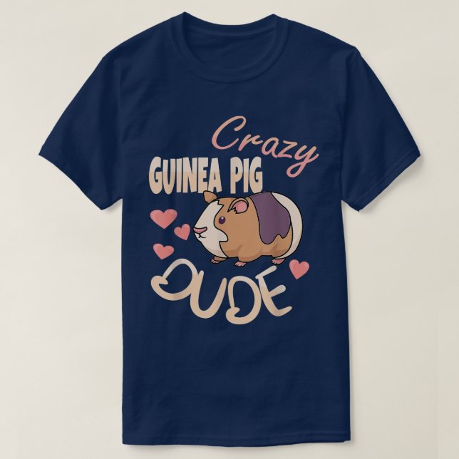Guinea Pig Lover Furry Potato  T-Shirt (Design Front)