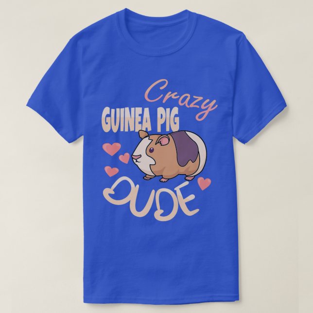 Guinea Pig Lover Furry Potato  T-Shirt (Design Front)