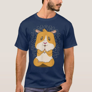 Guinea Pig Meditation Yoga  T-Shirt
