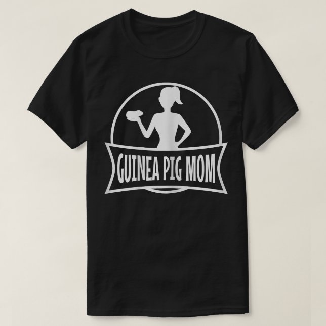 Guinea Pig Mom 2235  T-Shirt (Design Front)