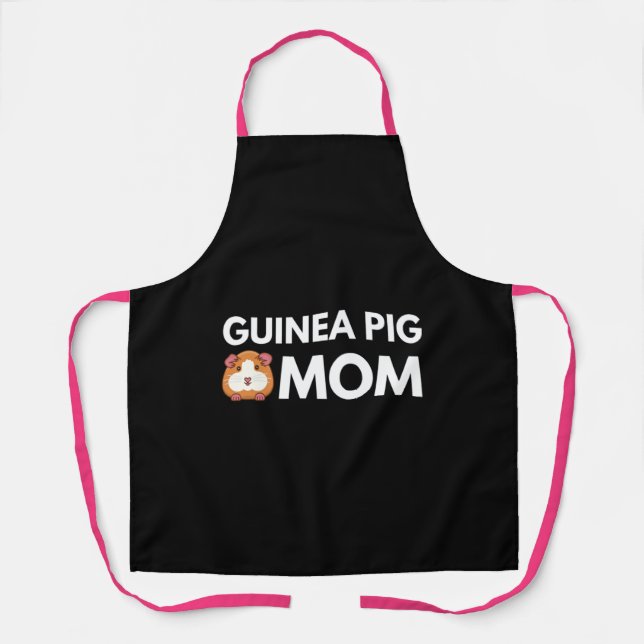 Guinea Pig Mom Apron (Front)