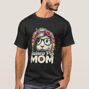 Guinea Pig Mom Cavy Pet Lover Mother's Day T-Shirt