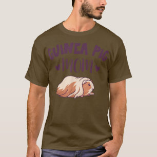 Guinea Pig Mom Costume Mama Mother Longhair Guinea T-Shirt