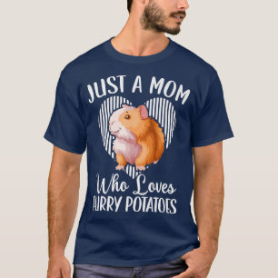 Guinea Pig Mom Cute Cavy Premium2257 T-Shirt