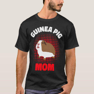 Guinea Pig Mom Cute Furry Potato Guinea Pigs Women T-Shirt