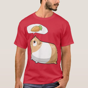 Guinea Pig Mom Dad Funny Piggy Lover Design  T-Shirt