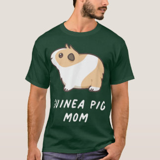 Guinea Pig Mom Funny Cute Rodent Pet Kawaii Aesthe T-Shirt