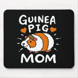 Guinea Pig Mom Funny Mother Day Cute Pet Mouse Pad