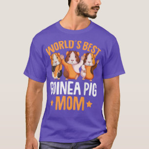 Guinea Pig Mom Girls Women 2265 T-Shirt
