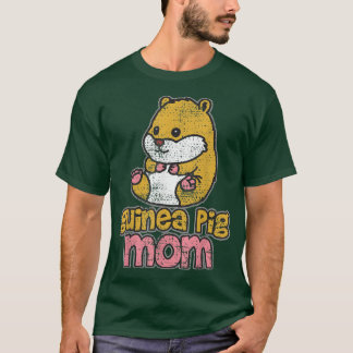 Guinea Pig Mom Kawaii Vintage T-Shirt
