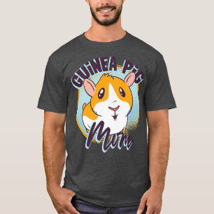 Guinea Pig Mom Lover Animal Pet Cute Premium T-Shirt
