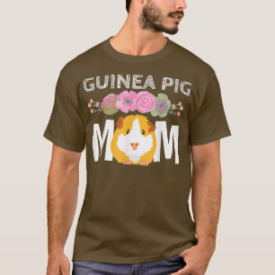Guinea pig Mom shirt Cavy Women's clothing Mother'
