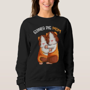 Guinea Pig Mom Women Girls   Sweatshirt