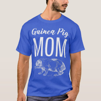 Guinea Pig Mom Zoologist Premium  T-Shirt