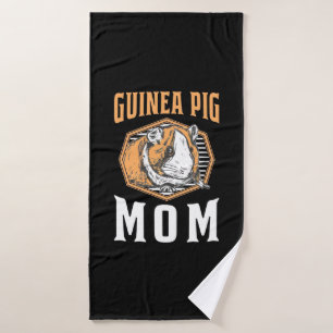 Guinea Pig Mommy Bath Towel