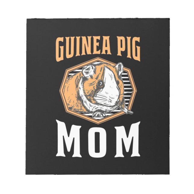 Guinea Pig Mommy Notepad (Front)