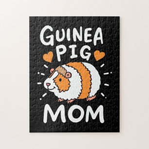 Guinea Pig Mother Jigsaw Puzzle