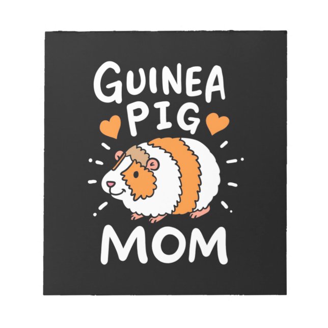 Guinea Pig Mother Notepad (Front)