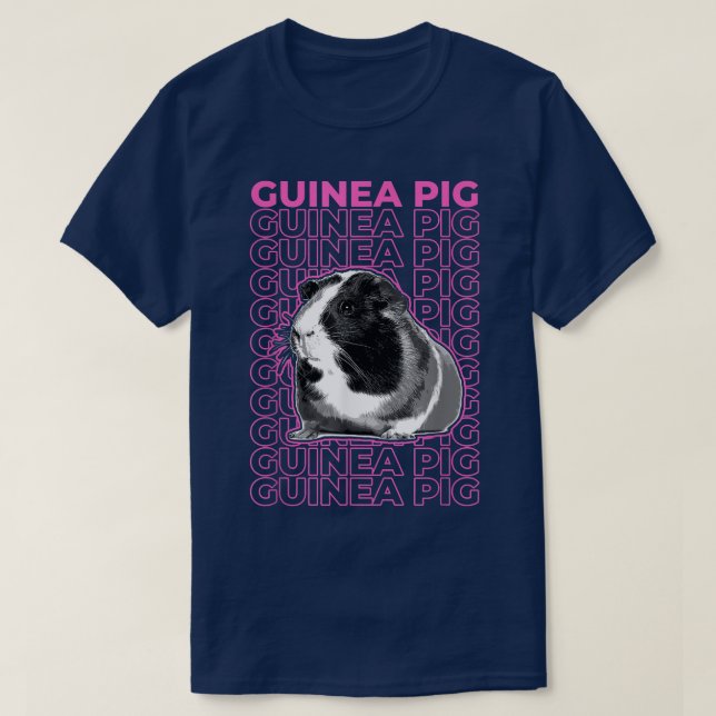Guinea Pig Pastel Esthetic  T-Shirt (Design Front)