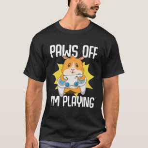 Guinea Pig  Paws Off I m Playing T-Shirt