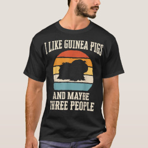 Guinea Pig Pet Peruvian Sheba 2340 T-Shirt