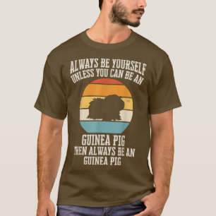 Guinea Pig Pet Peruvian Sheba 501 T-Shirt
