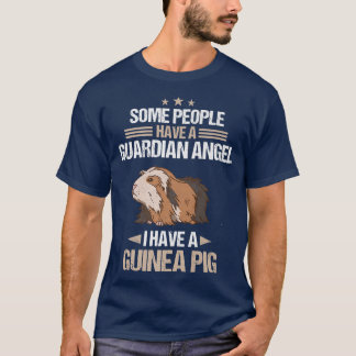Guinea Pig Pet Peruvian Sheba guardian angel T-Shirt