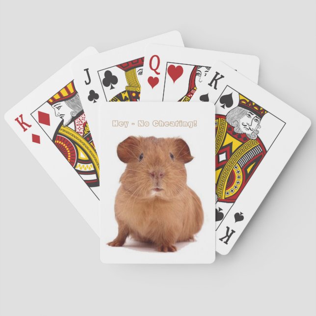 Guinea Pig Playing Cards (Back)