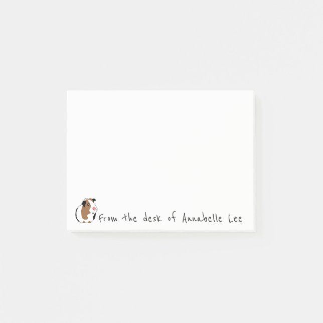 Guinea Pig Post-it Notes (Front)